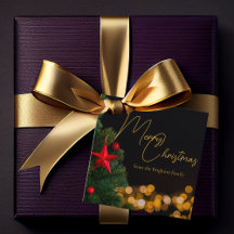 きらめく金ゴールドライトメリーモダンクリスマスパーティー