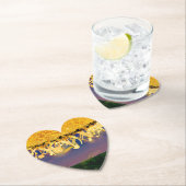 きらめく金ゴールド ペーパーコースター (インサイチュ)