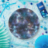 きらめく銀河系シリーズデザイン3 ペーパープレート (パーティー)