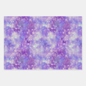 きらめく銀河系セット ラッピングペーパーシート (正面3)