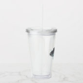 きらめく銀魚 アクリルタンブラー (右)