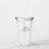 きらめく銀魚 アクリルタンブラー (裏面)