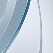 きらめく静けさ |ブルートーン抽象芸術アート ポスター