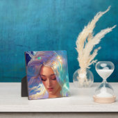 きらめく髪のマーメイド フォトプラーク (インサイチュ)