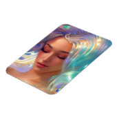 きらめく髪のマーメイド マグネット (左側)