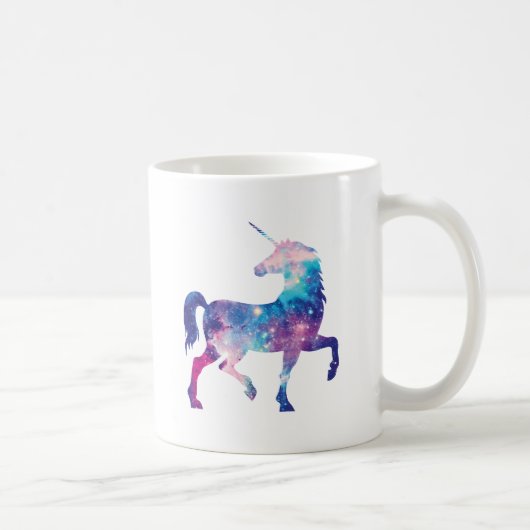 きらめく魔法のユニコーン コーヒーマグカップ (右)