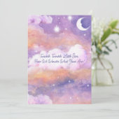 きらめく、きらめく、小さな星の性別シャワーを明らかにする 招待状 (スタンド正面)