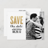 きらめく&シャイン |セーブ・ザ・デート案内 案内ポストカード (正面/裏面)