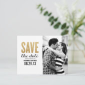 きらめく&シャイン |セーブ・ザ・デート案内 案内ポストカード (スタンド正面)