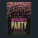 きらめく&シャイン |バチェロレッテ招待状 招待状<br><div class="desc">他の色は私たちの店で利用可能！©お素晴らしよびダンディ書類</div>