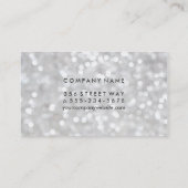 きらめく |ダイヤモンド 名刺 (裏面)