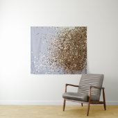 きらめく Glam金ゴールドグリッターGlam #1 タペストリー (インサイチュ(横))