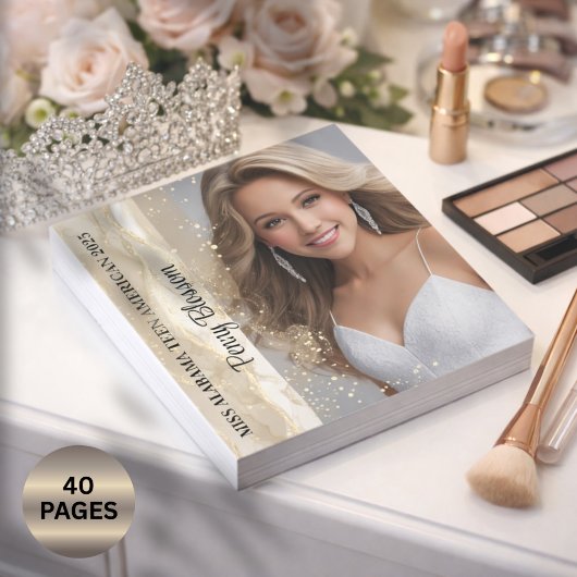 きらめく Sand Pageant Autograph Padメモ帳 ノートパッド