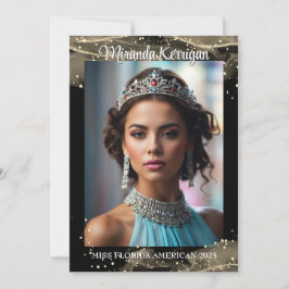 きらめくSand Pageant Autograph Card QRコード セーブザデート