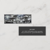 きらめくStars Miniプロファイルカード スキニー名刺 (正面/裏面)