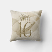 きらめくSweet sixteen金ゴールドID652 クッション (裏面)