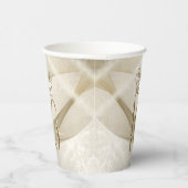 きらめくSweet sixteen金ゴールドID652 紙コップ (右)