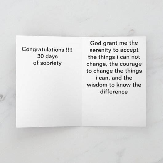 きれいおよび冷静 カード (内部)