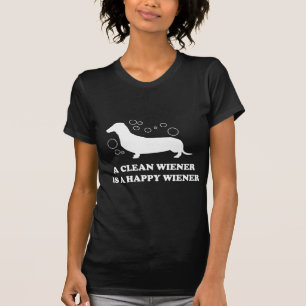 きれいなウインナーは幸せなウインナーです Tシャツ