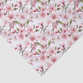 きれいなピンクの桜の花のブライズシャワー 薄葉紙 (詳細)