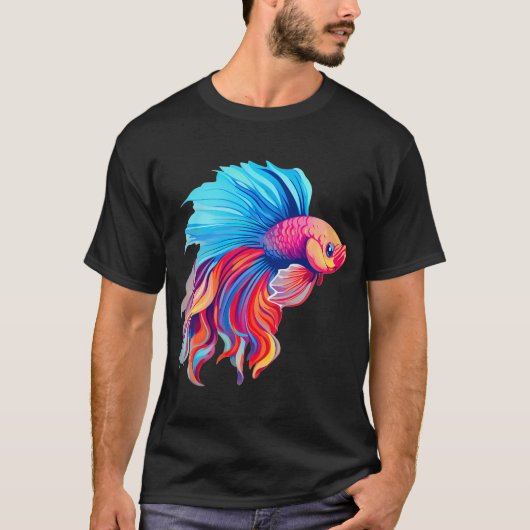 きれいなベタ Tシャツ (正面)