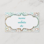 きれいなモロッコ 名刺 (裏面)