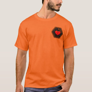 きれいな上りの乗組員のワイシャツ Tシャツ