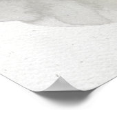 きれいな可愛い子猫の寝水色 ポスター (角)