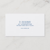 きれいな名刺のスタイル 名刺 (裏面)