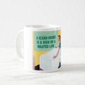 きれいな家 コーヒーマグカップ (正面左)