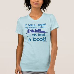 きれいな家、Oh一見! 本! Tシャツ