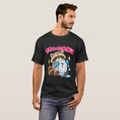 きれいな未解決｜アライグマ Raccoon Tシャツ (正面フル)