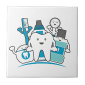 きれいな歯の集団 タイル (正面)