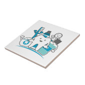 きれいな歯の集団 タイル (側面)