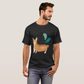 きれいな水の色コルギ Tシャツ (正面フル)