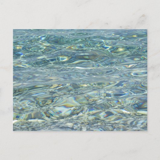 きれいな水 ポストカード (正面)