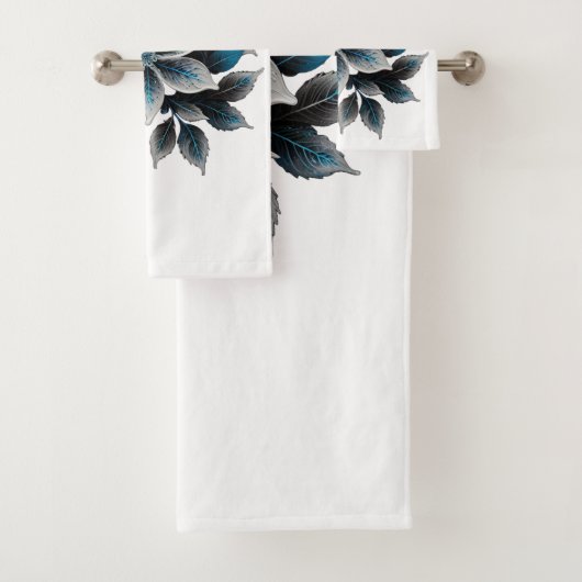 きれいな氷の花や葉 バスタオルセット (インサイチュ)