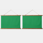 きれいな白い四角いポーと緑豊かな緑の背景 吊り下げ型タペストリー (ダブル)