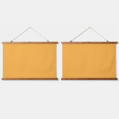 きれいな白のcrを特徴とする黄色縁どの四角 吊り下げ型タペストリー (ダブル)