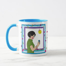 きれいな石板 マグカップ