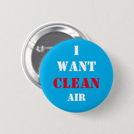 きれいな空気を吸って欲しい！将来の投票 缶バッジ