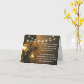 きれいな空気を願って カード (黄色い花)