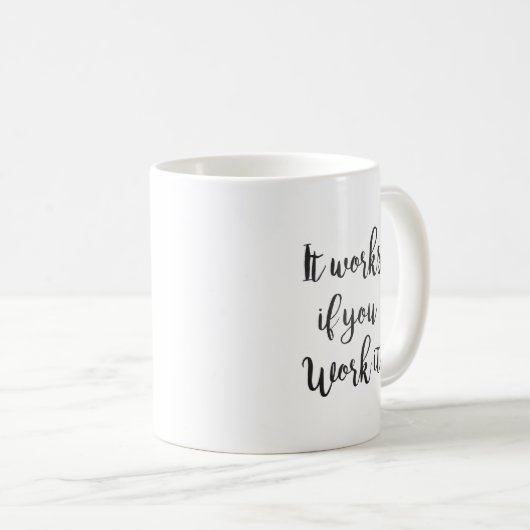 きれいな節酒12のステップ回復引用文のギフトは落ち着きます コーヒーマグカップ (正面右)