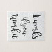 きれいな節酒12のステップ回復引用文のギフトは落ち着きます ジグソーパズル (横)