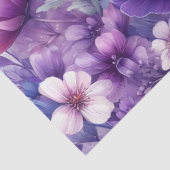 きれいな紫の花 薄葉紙 (詳細)