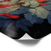 きれいな色とりどりの花 ポスター (コーナー)