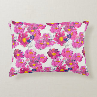 きれいな花模様。ウォーターコロ アクセントクッション