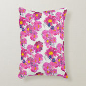 きれいな花模様。ウォーターコロ アクセントクッション (正面(垂直))