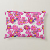 きれいな花模様。ウォーターコロ アクセントクッション (裏面)