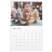 きれいな菓子。2025 カレンダー (3月 2026)